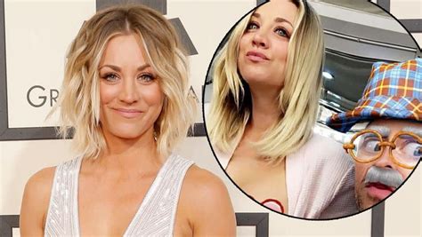 Kaley Cuoco frees the nipple for all to see